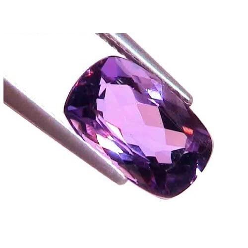 Februar Geburtsstein 6,25 Ratti Natürlicher Amethyst (Katela) Kissenschliff-Edelstein Labor zertifiziert loser Edelstein Mann oder Frauen Schmuckherstellung Edelstein B0C55JFSMRNAMZ von Arwacraft