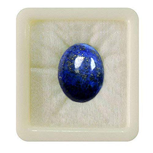 Zertifizierter, unbeheizter Edelstein, 13,25 Karat, A+, natürlicher Lapislazuli, Lajward-Stein, loser Edelstein für Damen und Herren, S-B0C7N4Q2MRNAMZ von Arwacraft