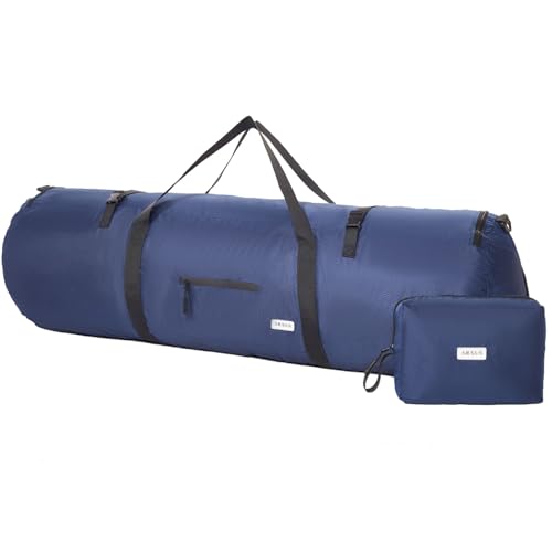 Arxus Sporttasche 90L 50L 30L Groß Reisetasche Faltbare Gepäck Tasche Damen Herren Weekender Schwimmtasche Mit Schultergurt Für Reise Sport Gym Camping von Arxus