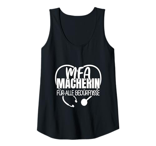 Damen Arzthelferin Macherin MFA Tank Top von Arzthelferin Medizinische Fachangestellte Geschenk