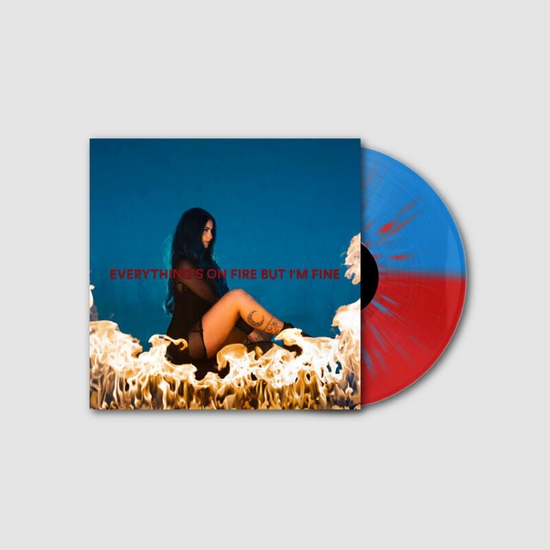 As December Falls Everything's On Fire But I'm Fine (Alternative Cover) LP multicolor von As December Falls