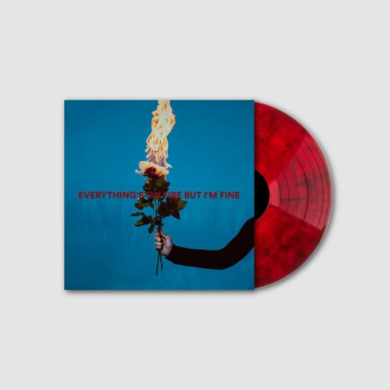 As December Falls Everything's On Fire But I'm Fine LP multicolor As December Falls Everything's On Fire But I'm Fine LP multicolor von As December Falls