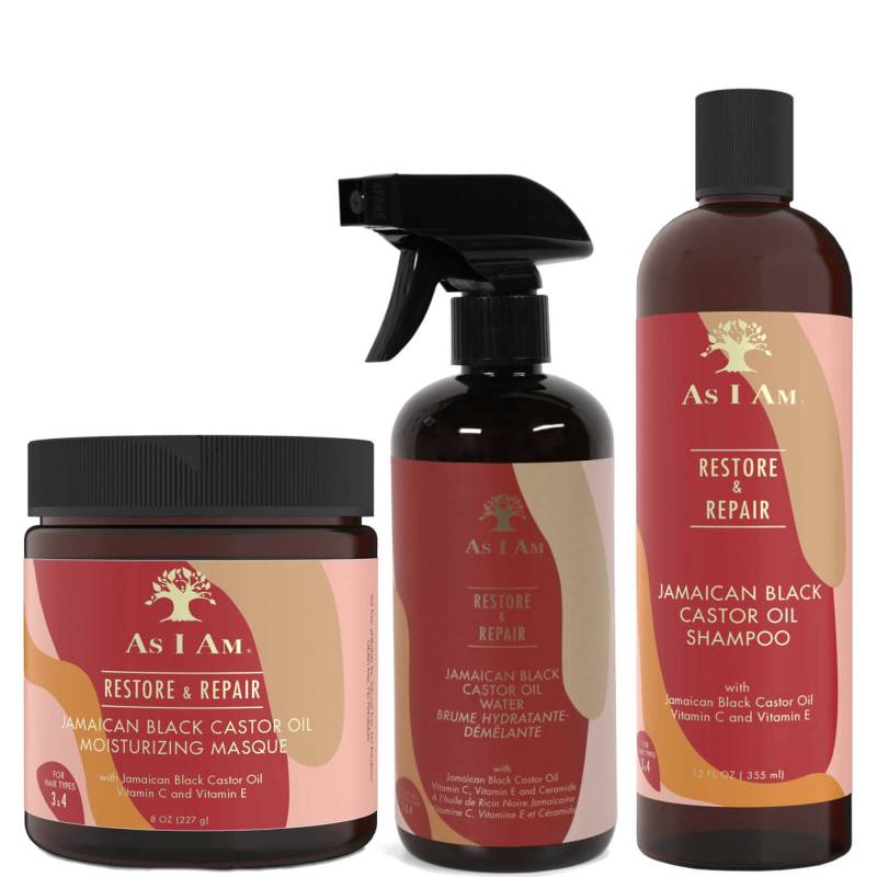 As I Am Jamaican Black Castor Oil - Moisture Fix Bundle von As I Am