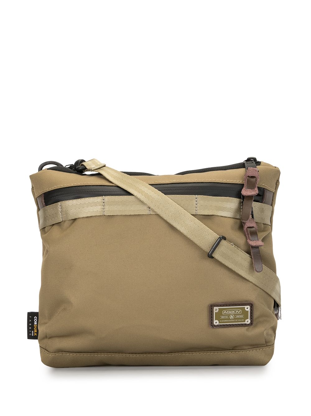 As2ov 'Cordura Dobby' Schultertasche - Braun von As2ov