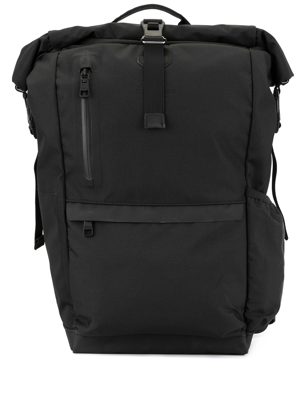 As2ov Rucksack mit Rollverschluss - Schwarz von As2ov