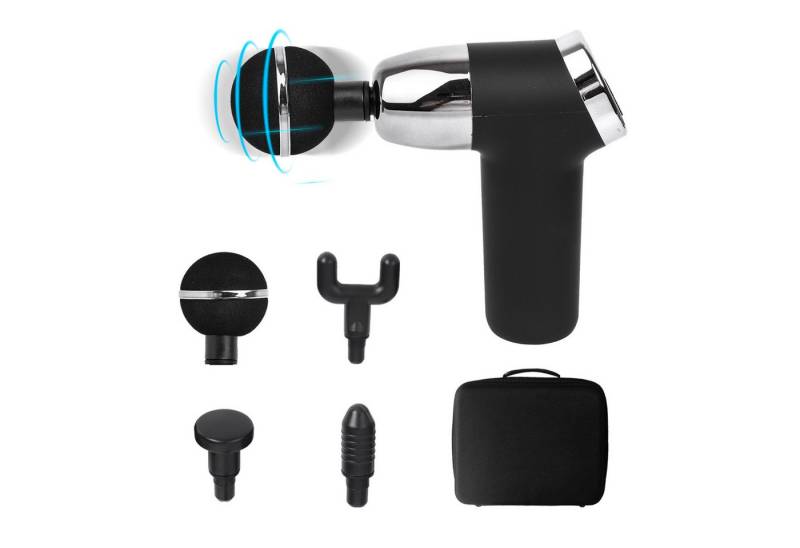 AsVIVA Massagegerät Massagepistole AsVIVA MGN2 Physiovibe S Massage Gun mit 4 Aufsätzen von AsVIVA