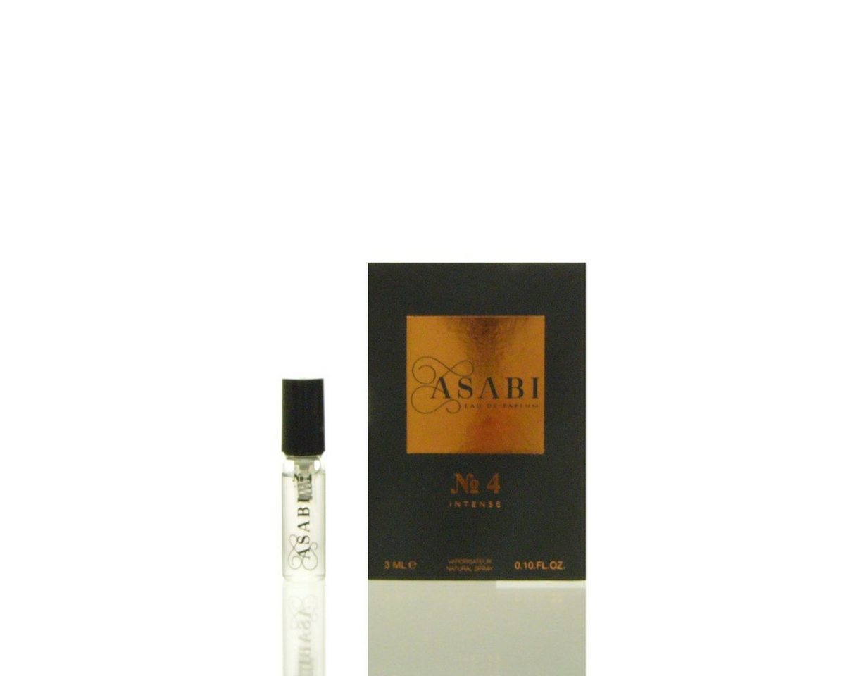Asabi Eau de Parfum Asabi No. 4 Eau de Parfum Intense Unisex Probe 3 ml von Asabi