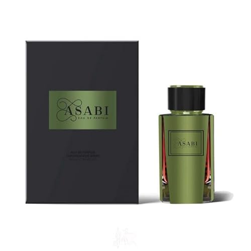 Asabi Green Eau de Parfum Intense Unisex 100 ml Unisex für Sie & Ihn - EDP Spray von Asabi