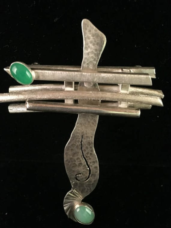 sterling Silber Anhänger Halskette, Paradiesvogel Pendel von AsantisJewels