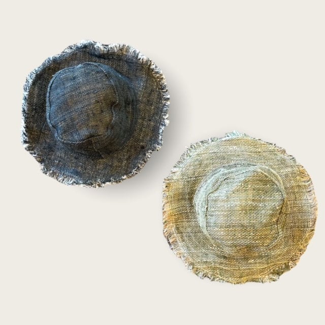 Hanf Sonnenhut Handgemachter Unisex Strandhut - Nepal von AsatreCo