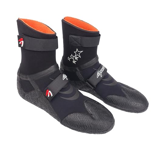 Ascan Star Thermo 6mm. Extrem komfortabler und Warmer Neoprenschuh mit Thermospan-Innenfutter und sehr Flexibler CR-Sohle. wasserdichte und verstärkte Nähte! (43/44) von Ascan