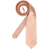 Ascot Herren Krawatte orange unifarben von Ascot