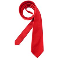 Ascot Herren Krawatte rot unifarben von Ascot