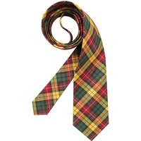 Ascot Herren Krawatte mehrfarbig Seide mit Karos von Ascot