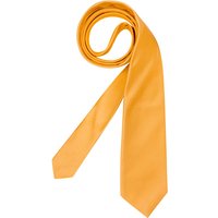 Ascot Herren Krawatte gelb Seide unifarben von Ascot