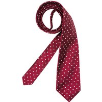 Ascot Herren Krawatte rot Gemustert von Ascot