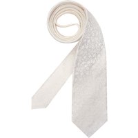 Ascot Herren Krawatte weiß Gemustert von Ascot