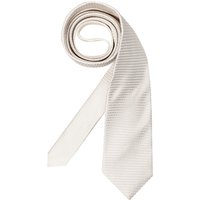 Ascot Herren Krawatte weiß unifarben von Ascot