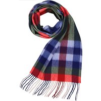 Ascot Herren Schal multicolor Kashmere-Wolle kariert von Ascot