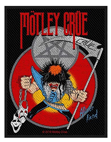 AsenbluT F B Mötley Crüe - Allister Fiend Aufnäher - Patch von AsenbluT F B