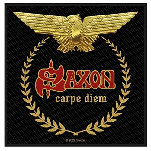 AsenbluT F B Saxon - Carpe Diem Aufnäher - Patch, Heavy Metal Patches von AsenbluT F B