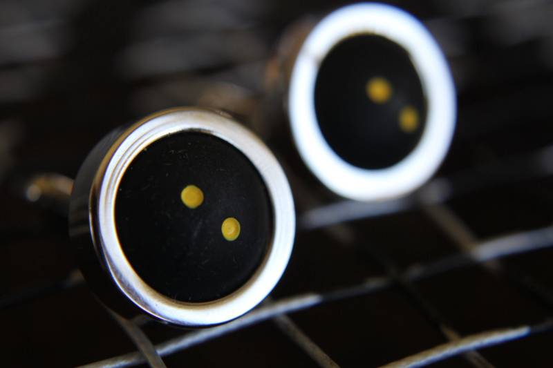 Squashball Manschettenknöpfe von AsgardDesigns