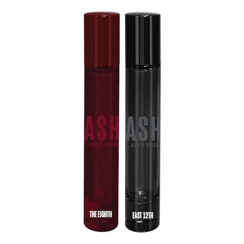 Ash by Ashley Benson Ash Gift Set, 2 Pcs - Paris and NYC Scent - East 12th and The Eighth - Mini Perfumes for Women - Long-Lasting - Sensorial Fragrance - Travel Size Perfume von Ash by Ashley Benson