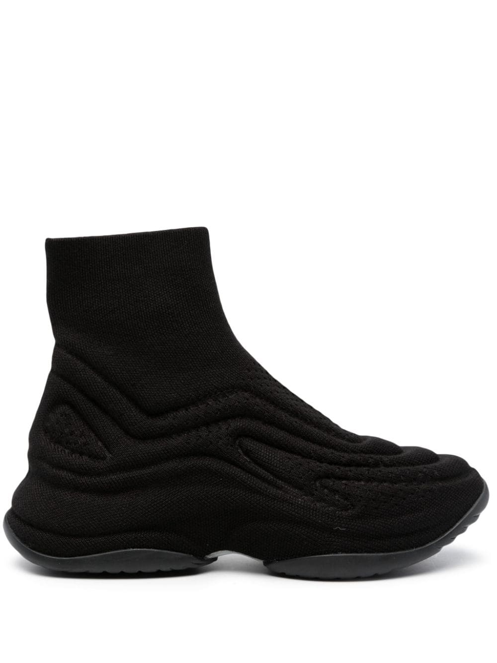 Ash Sock-Sneakers - Schwarz von Ash