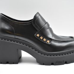 Ash Schwarze Schnür Damen Flache Schuhe von Ash