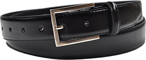 Ashford Ridge Geschenk Box Mens 30mm Leder gürtel - Schwarz 3XL von Ashford Ridge