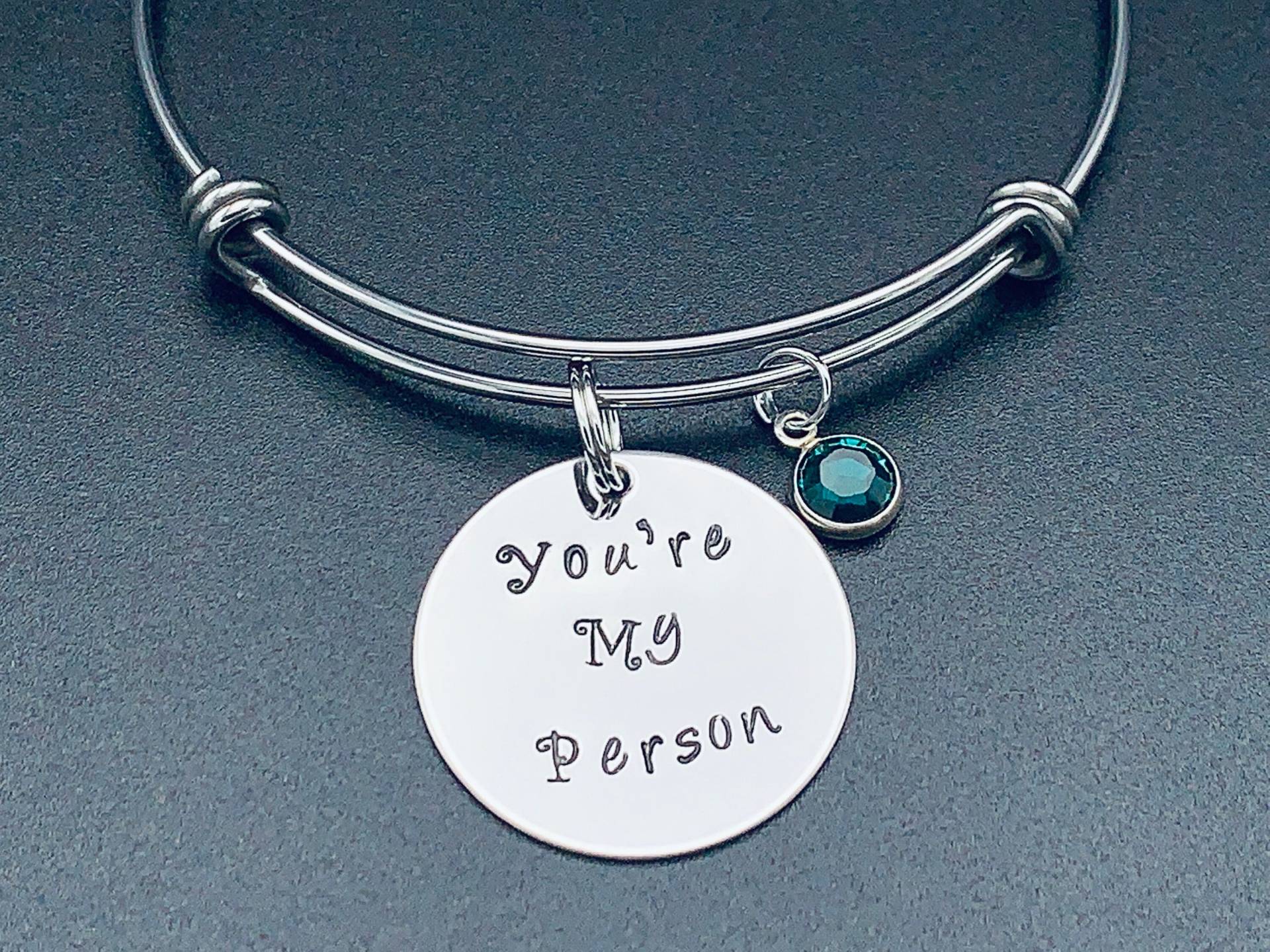 Grau Anatotomie Inspiriert Sie Sind Meine Person, Armband, Freund, Freundin, Geschenk-Idee, Valentinstag Geschenk Für Sie - Freundschaft Armband von Ashijewelers