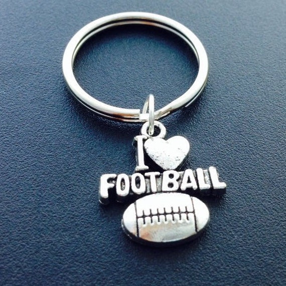 Ich Liebe Fußball Schlüsselanhänger, Fußball-Schlüsselanhänger, Geschenke Für Fußballer, Fußball-Geschenk, Athlet Coach Vorhanden von Ashijewelers