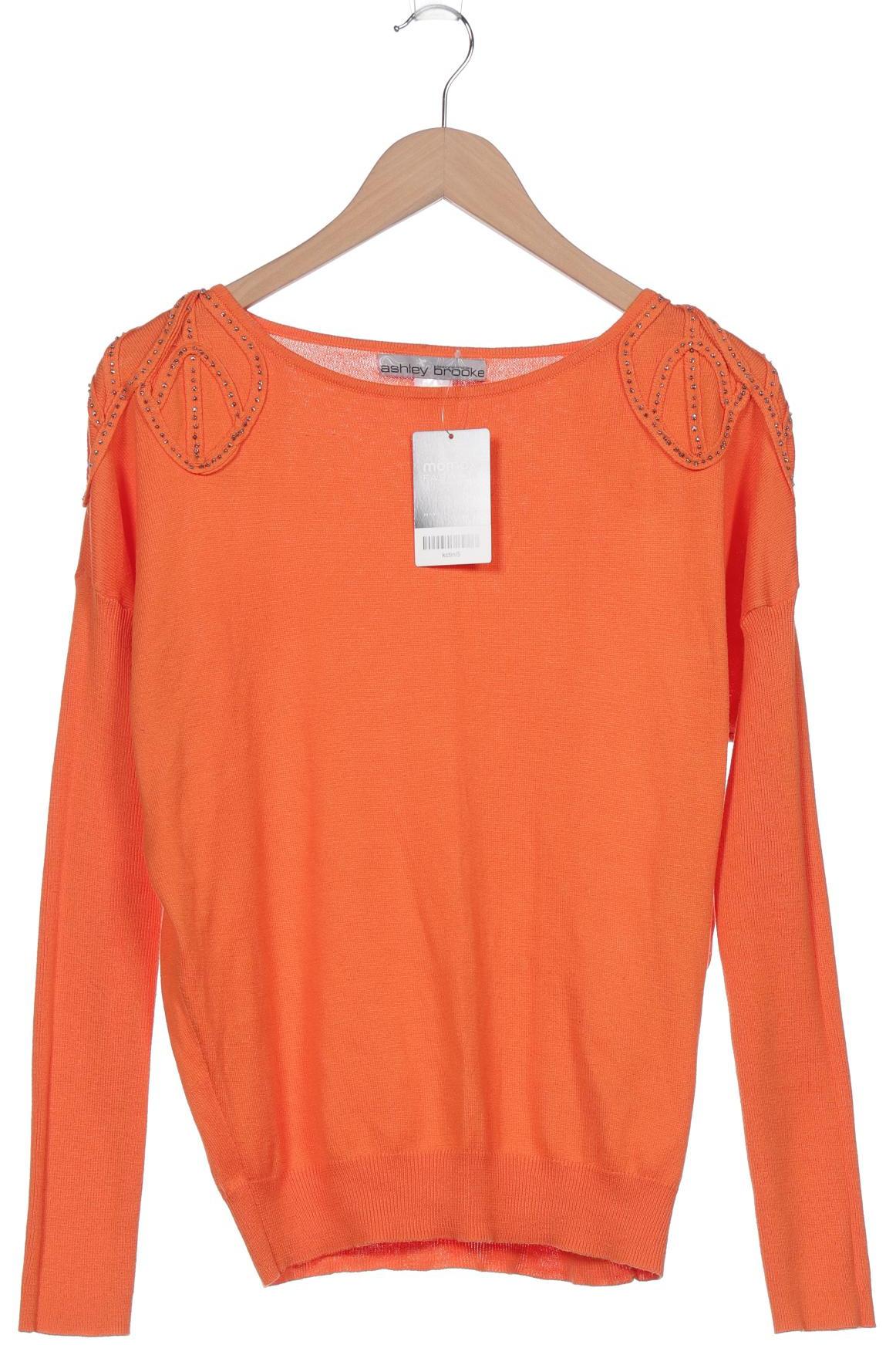 Ashley Brooke Damen Pullover, orange von Ashley Brooke