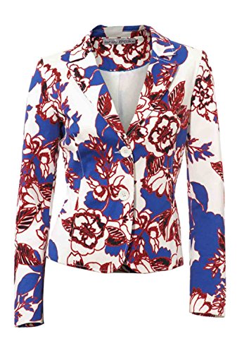 Ashley Brooke Designer-Blazer bunt Größe 40 von Ashley Brooke