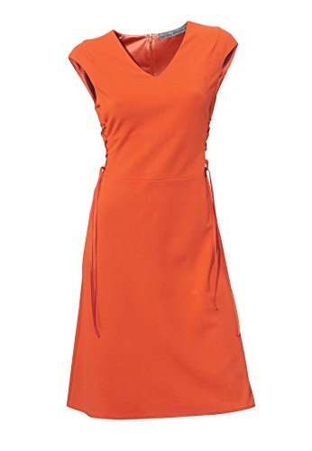 Ashley Brooke Designer-Bodyforming-Prinzesskleid orange Größe 36 von Ashley Brooke