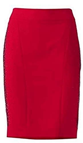 Rock Stiftrock von Ashley Brooke in Rot - Gr. 38 von Ashley Brooke