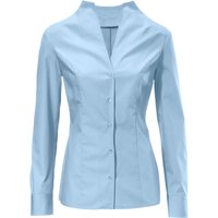 Witt Weiden Damen Stehkragen-Bluse bleu von heine