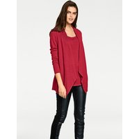 Witt Weiden Damen Strick-Twinset rot von heine