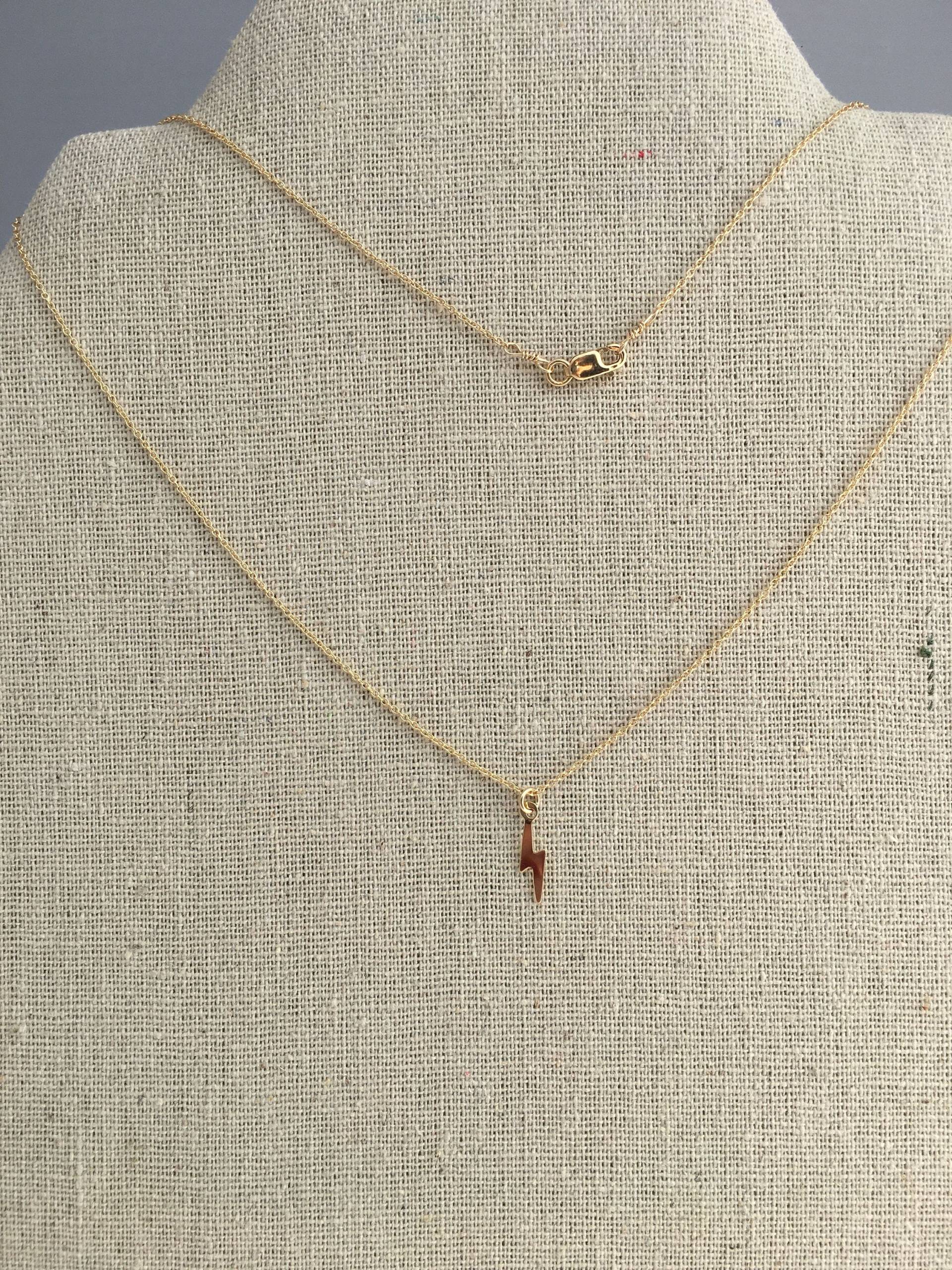 Donner Anhänger Kette Donner Anhänger Kette von AshleyKDesigns