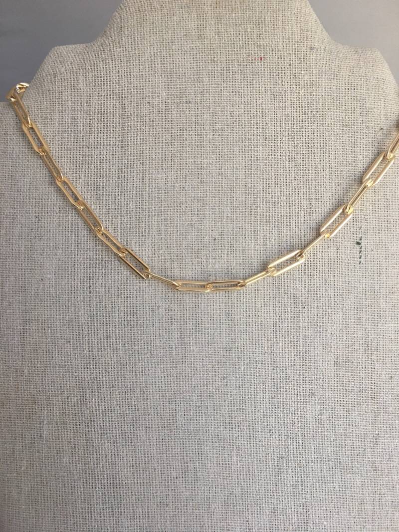 Hohe Qualität Gold Gefüllt Gelbgold Vintage Halsband von AshleyKDesigns