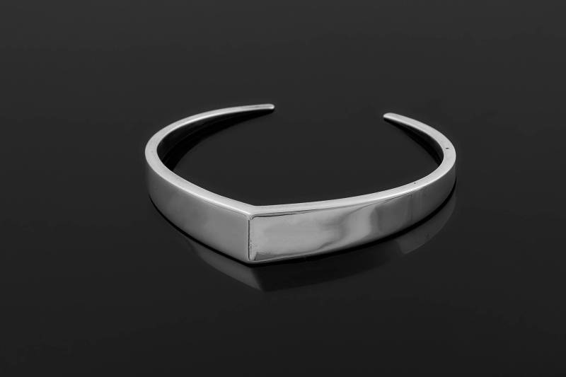 Fco Rome Unisex Sterling Silver Bangle Armband Fco Rome Unisex Sterling Silver Bangle Armband von AshleyKeeper