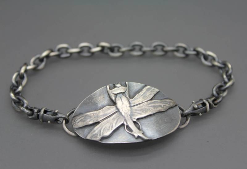 Libelle-Armband, Libelle, Halskette, Libelle Schmuck, Drachen Fliegen, Silber Bug-Schmuck, Bug-Armband, Sterling von AshleyLozanoJewelry