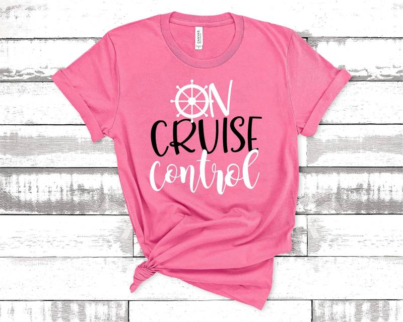 Cruise Shirt Auf Control Familien Urlaub Shirts Mädchen Reise Mode Custom Cruizing Tshirt Bella Leinwand Rosa T-Shirt Swim Cover von AshleysCustomApparel