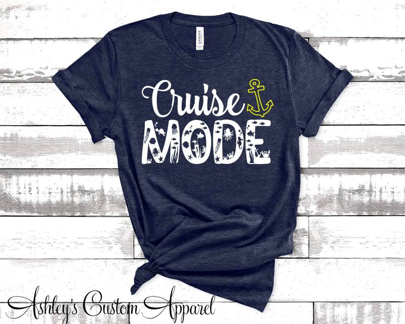 Cruise Shirt Familien Urlaub T-Shirt Mode Nautical Anchor Kreuzfahrt T-Shirts Passendes Urlaubs Benutzerdefinierte Shirts Mädchen Reise von AshleysCustomApparel