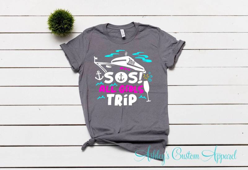 Cruise Shirts Alle Mädchen Reise Sos Kreuzfahrt T-Shirts Kreuzfahrt-Boot-Shirt Badeanzug-Vertuschung Benutzerdefinierte Urlaub Familien-Kreuzfahrt von AshleysCustomApparel