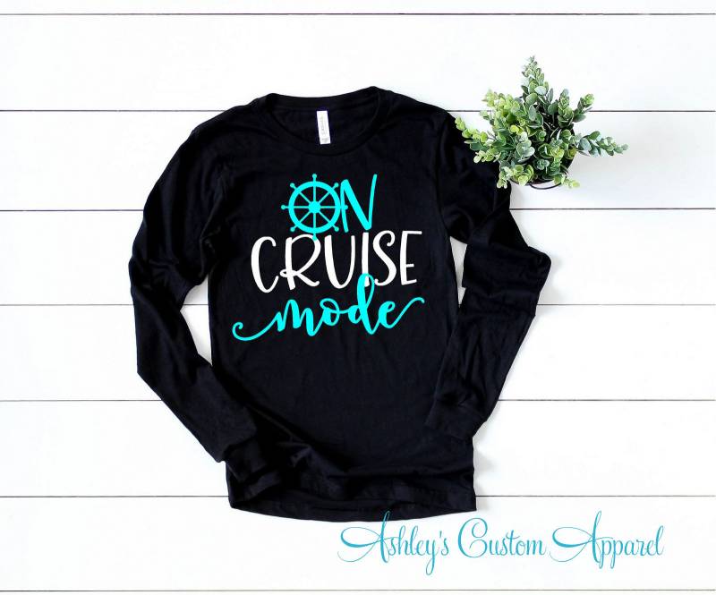 Cruise Shirts Im Mode Passende Gruppe Urlaub T-Shirts Langarm Shirt Familienreise Kreuzfahrt Durch Das Leben Benutzerdefiniertes von AshleysCustomApparel