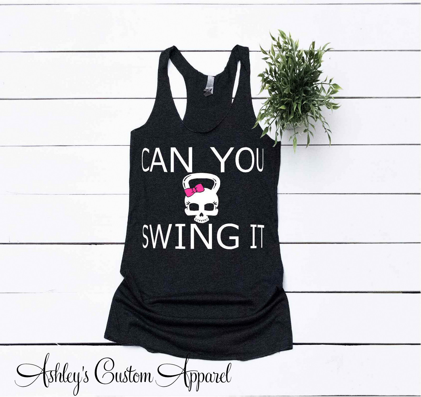 Damen Workout Shirt, Fitness Tank Tops, Kettlebell Tank, Geschenk Für Sie, Work Out Shirts, Inspiration, Motivation, Inspire von AshleysCustomApparel