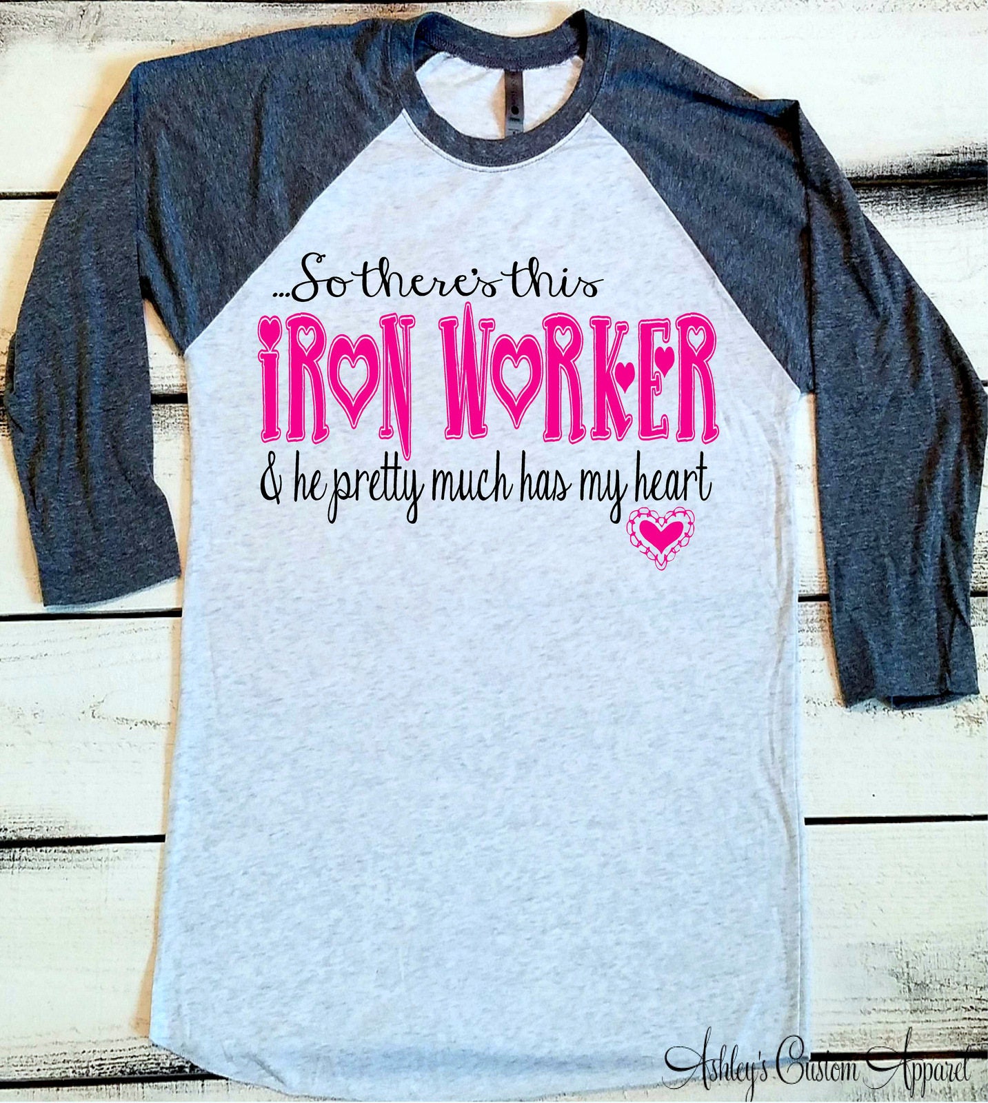 Eisen Arbeiter Frau, Freundin, Eisenarbeiter Frau Shirts, T-Shirts, Stahlwerk Shirt, Stolz von AshleysCustomApparel