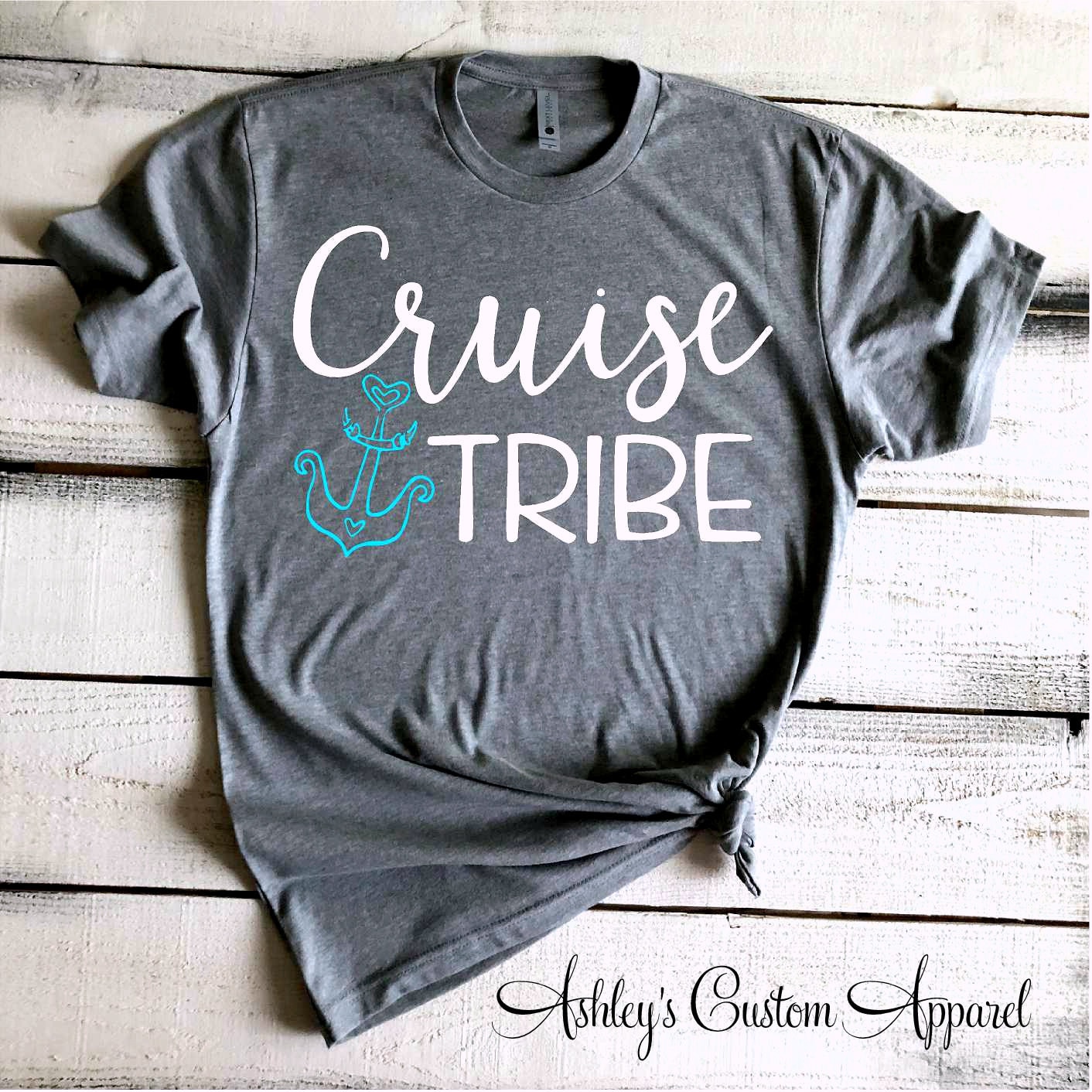 Kreuzfahrt Shirts Mädchen Reise Cruise Tribe Shirt Passende Urlaub Familie Trip Girls Weekend Junggesellinnenabschied von AshleysCustomApparel