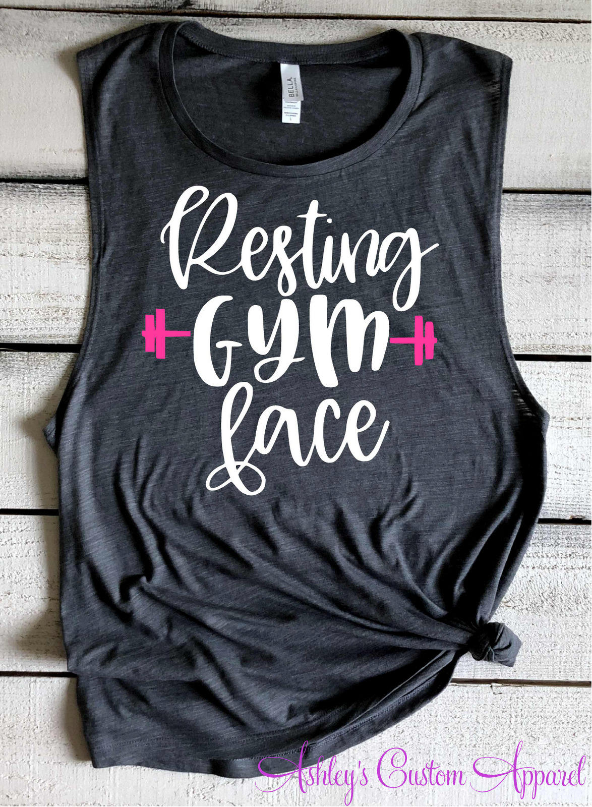 Lustiges Fitnessstudio Tank Top Ruhendes Gesicht Damen Workout Tanks Inspiration Shirts Fitness Muskel Flowy Work Out Lifting Stark von AshleysCustomApparel
